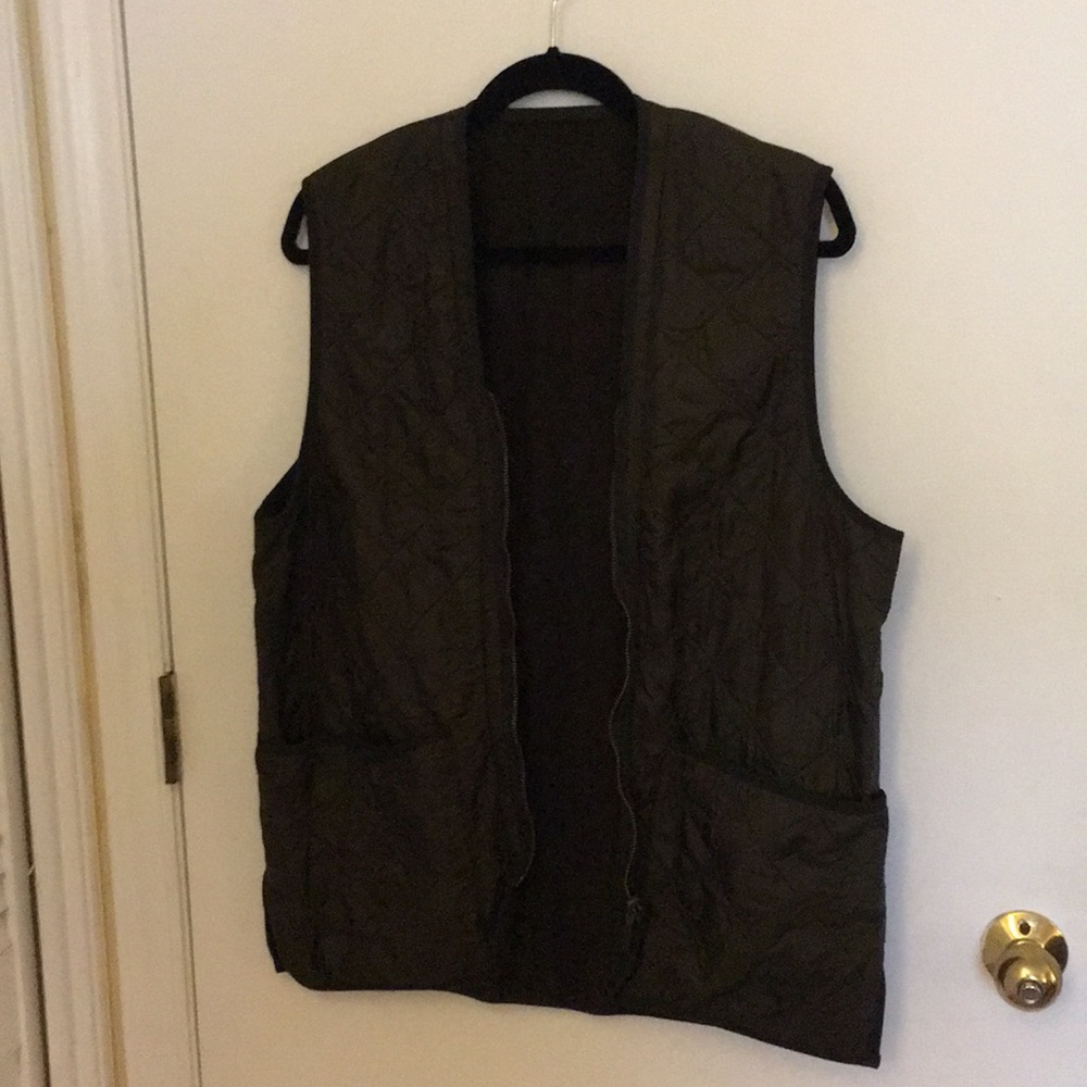 Barbour Polarquilt Fleece Zip in Liner Vest